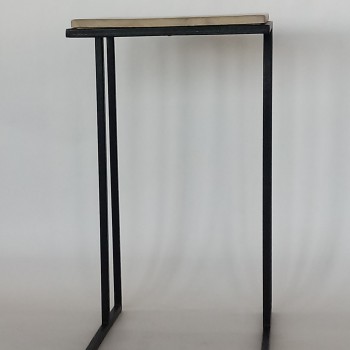 (F) Side Tables Steel and Solid wood tops From R1600, ST-1
