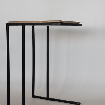 (S) Side Tables Steel and Solid wood tops From R1600, ST-1
